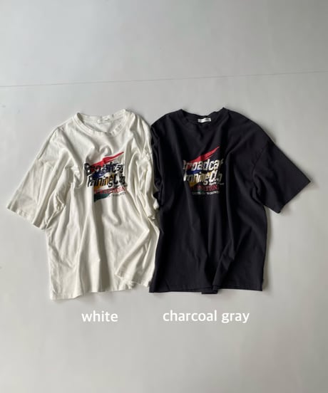 oversized T「running club」#203259