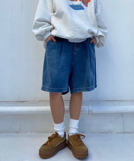 denim half pt「tack」#8580