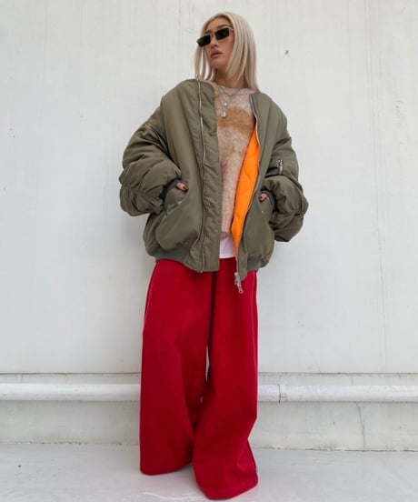 wide leg pt「corduroy」#6878
