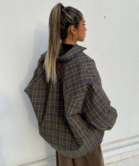 冬物非公開oversized jc「cool check」#99235510