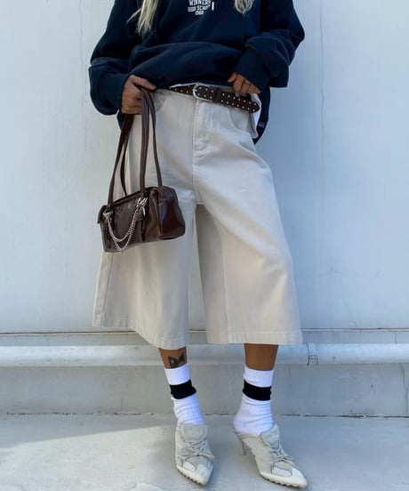half pants「bermuda」#50356512(ベルト付き)