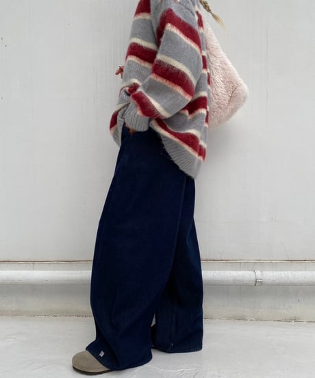 wide straight pt「draping」#0769 (裏起毛)