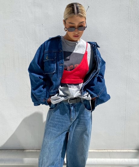 loose denim jc「drop」#1805