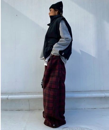 padded vest「high neck」#1812510