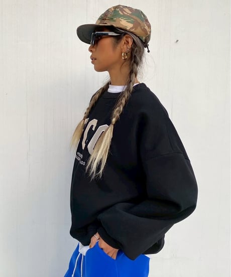 oversized sw「PCG」#6658511（裏起毛）