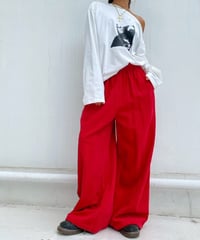wide leg pt「corduroy」#6878