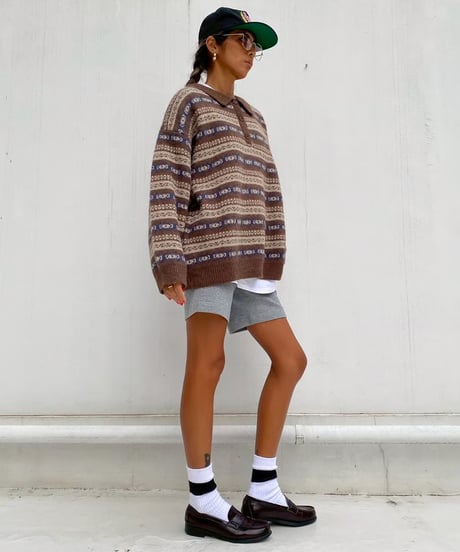 pattern knit「collar」#5066159