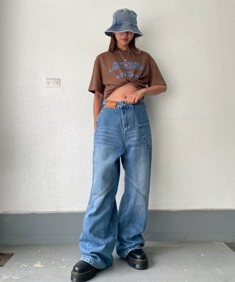 logo tee「MORNING」#7721