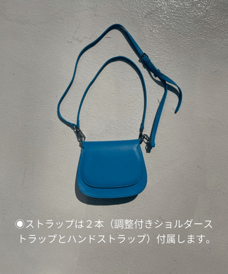 2way round bag 「vivid」#5528