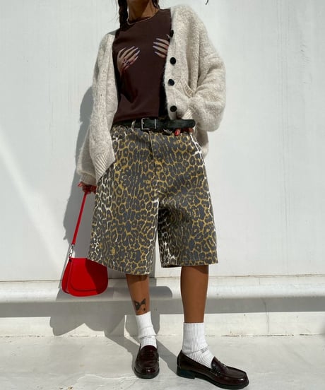 leopard half pt「waist belt」#601618
