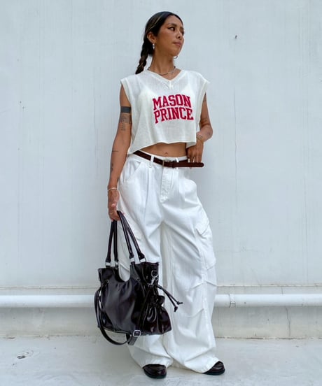 box knit tank「MASON」#256164