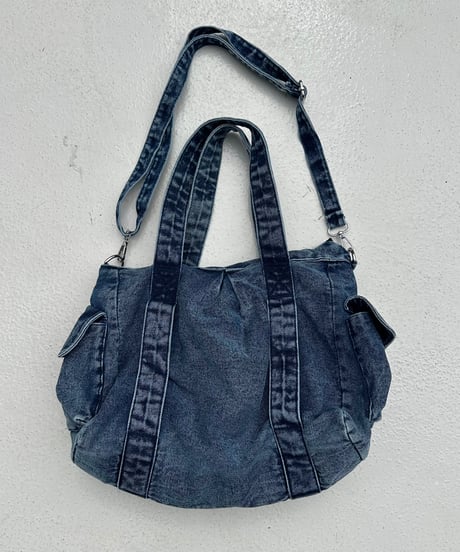 2way denim bag「studs」#1063
