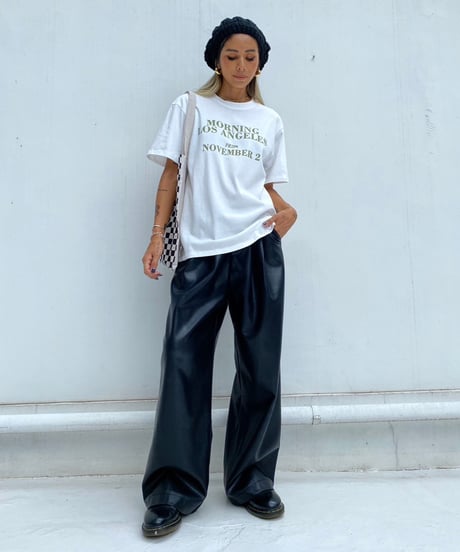 logo tee「MORNING」#7721