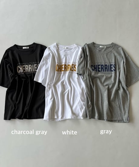 wide T「cherries」#909763