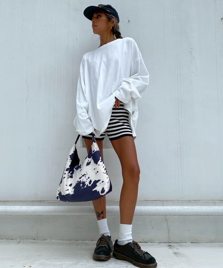 knit short pt「border」#7395