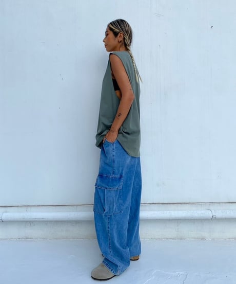 wide tank「loose box」#6671