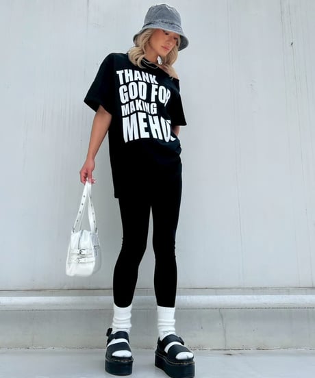logo tee「oneshoul」#25465
