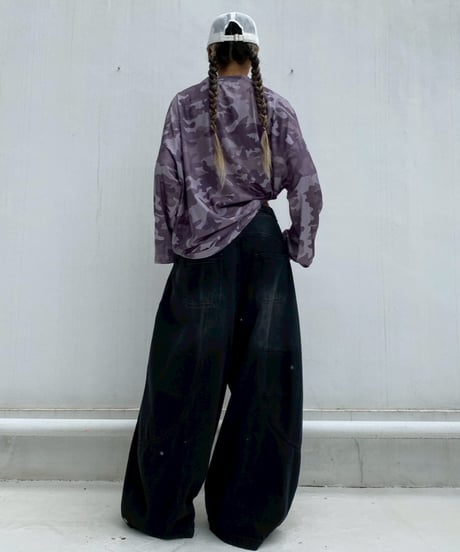 oversized pt「color barrel」#68758（ベルト付き）