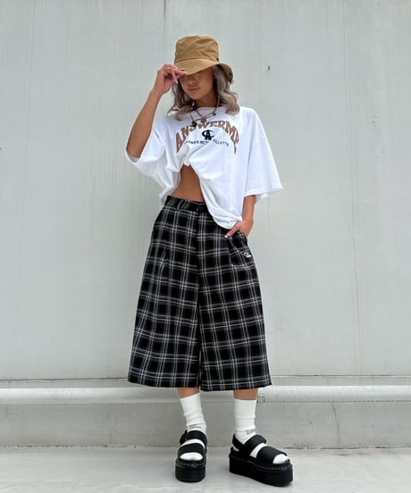 【¥6,800→¥4,800】oversized shorts 「baggy checkers」#3126