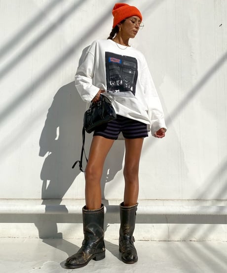 knit short pt「border」#7395