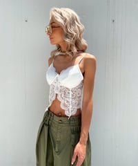 lace cami「butterfly」#3045