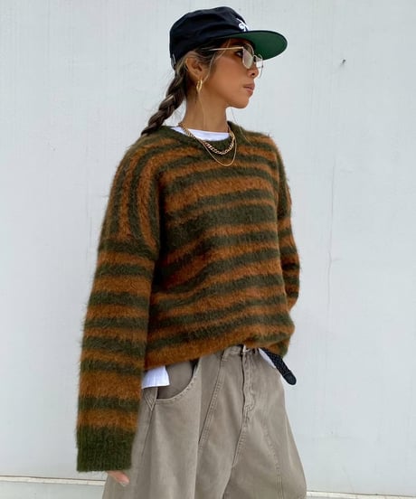pattern knit「color zebra」#7925510