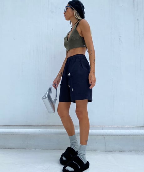 v-neck bustier「cropped」#1013
