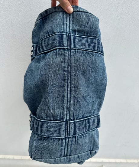 2way denim bag「studs」#1063