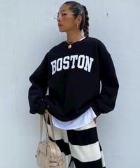 print sw「BOSTON」#3667511（裏起毛）