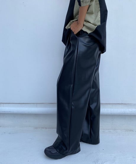 eco leather pt「tuck」#10003