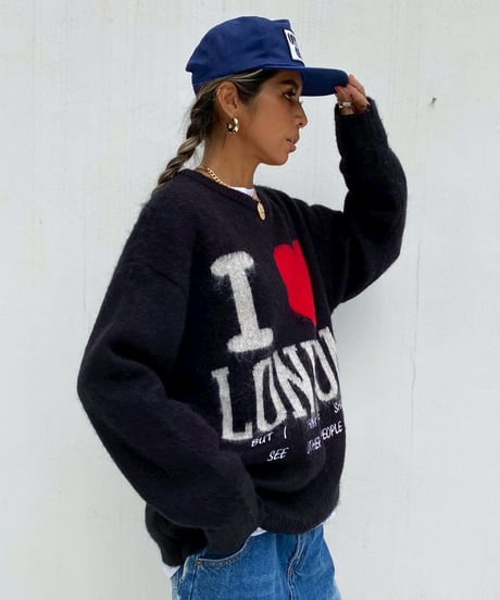 knit pull over「LONDON」#208359