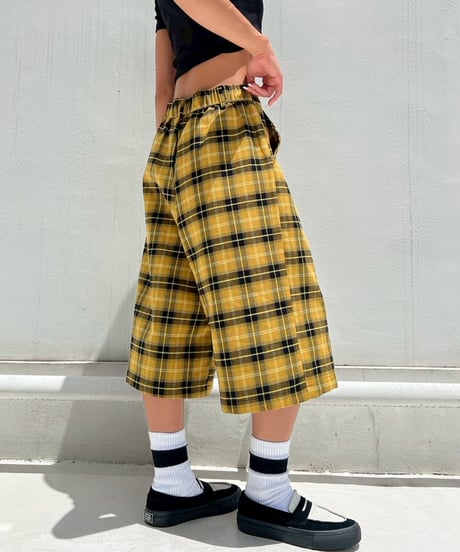 【¥6,800→¥4,800】oversized shorts 「baggy checkers」#3126