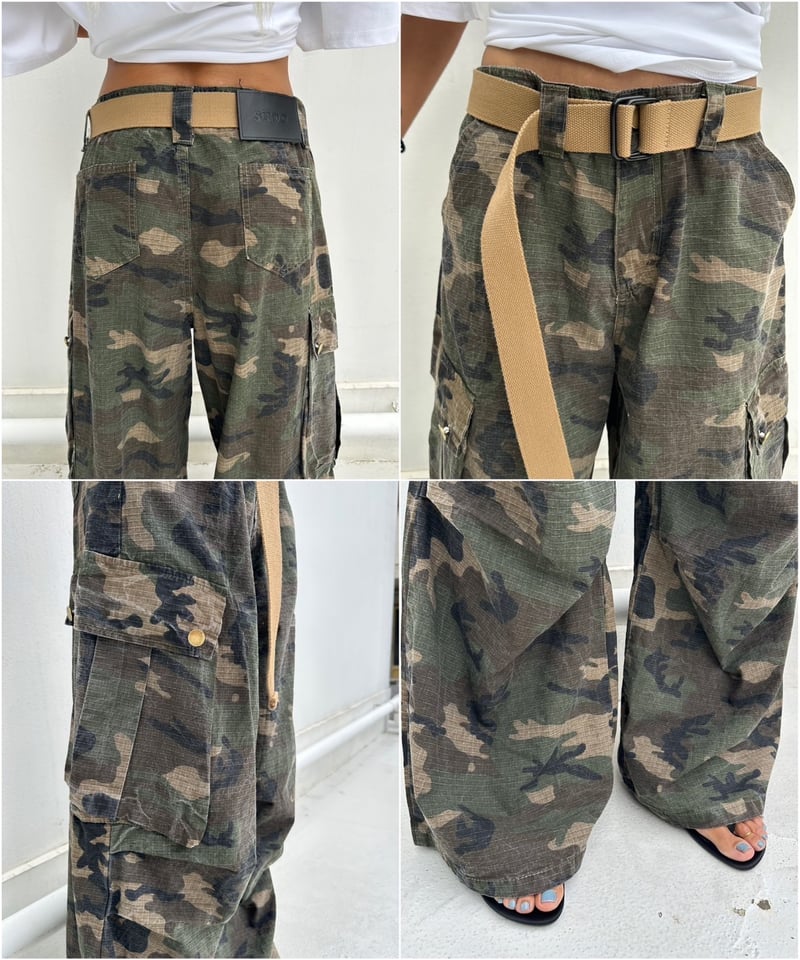 wide cargo pt「camo」#2637164 | tablethotel-sūdo