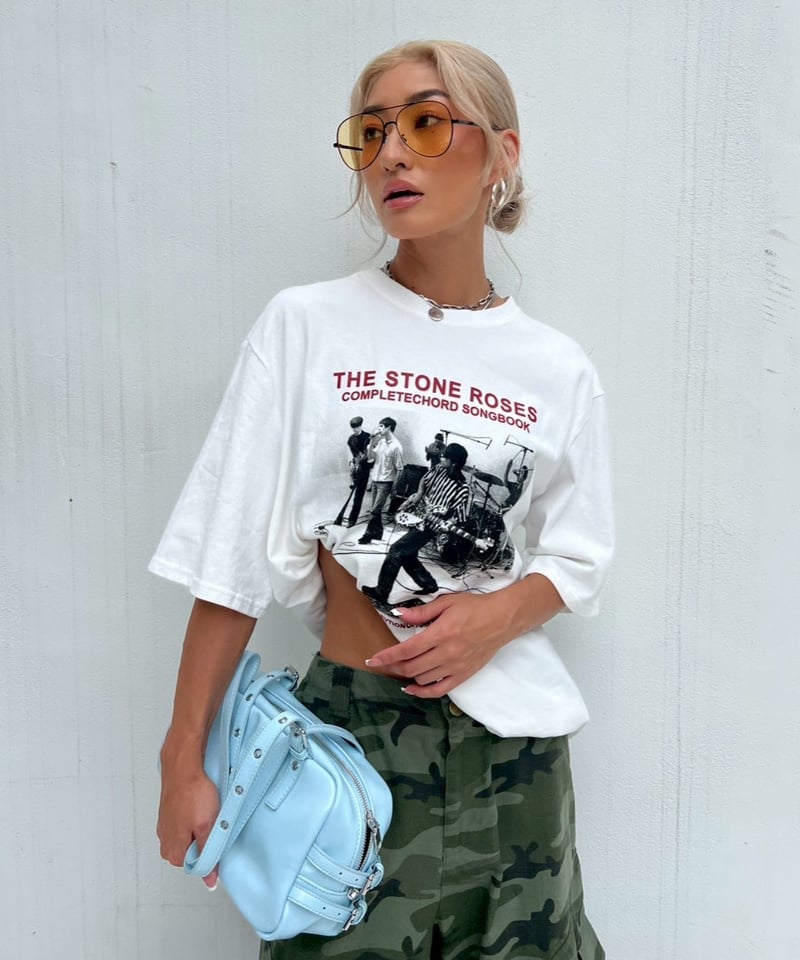 wide Rock tee「STONE ROSES」#6315 | tablethotel-s