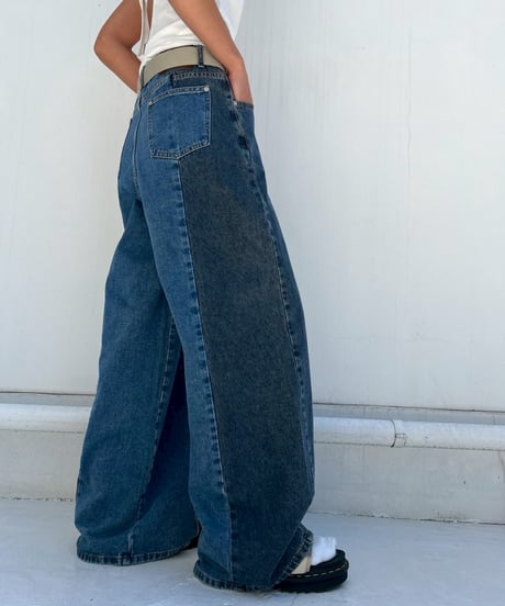 wide denim pt「docking」 #3621