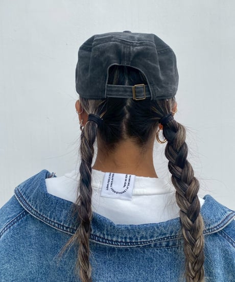flat top cap「H」#2603-2/2