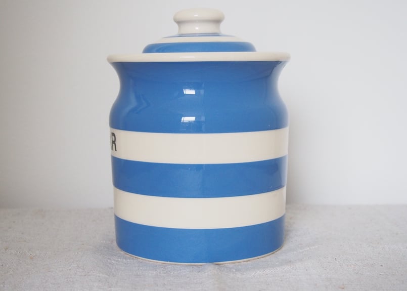 イギリスアンティークT.G.GREENキャニスターコーニッシュウェア