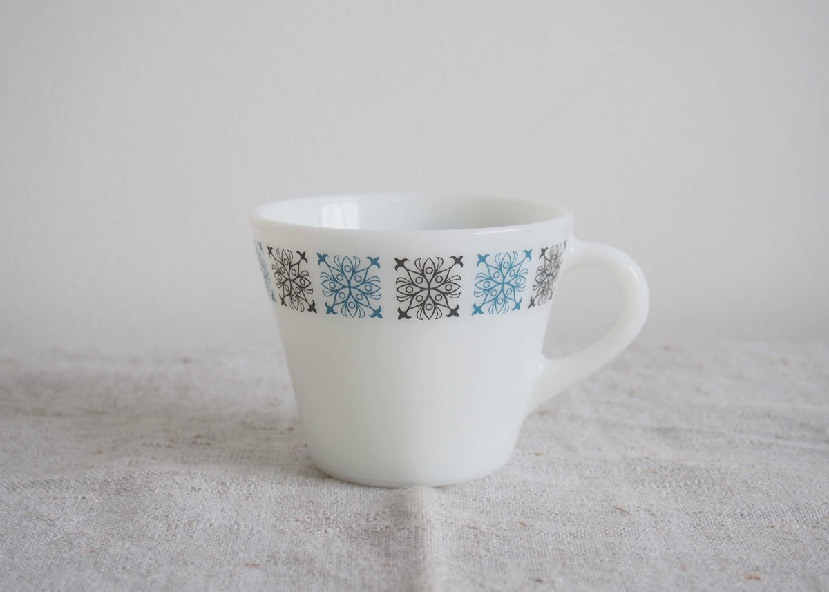 ミルクグラス　　バスケットレア ミルクグラスのバックスタンプとは ～ブランドと年代の見分け方