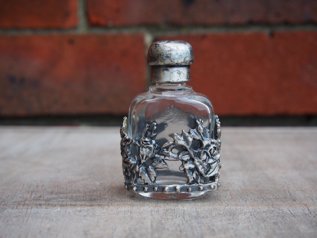 ヴィンテージ｜ミニ香水瓶 四角 【GL-BO-001】 | 341 Antiques