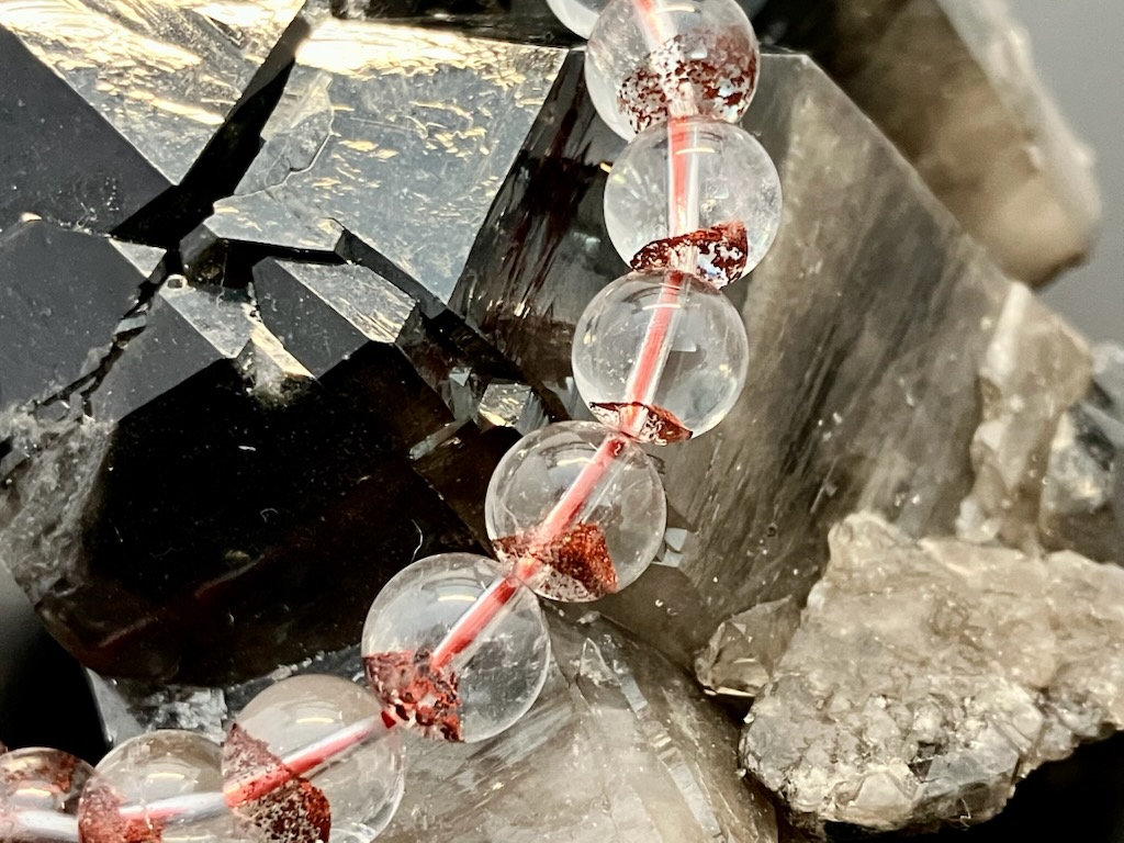 一点物　天然石　水晶① ブレスレット　サイズ変更不可 一点物 天然石 水晶① ブレスレット サイズ変更不可 一点物