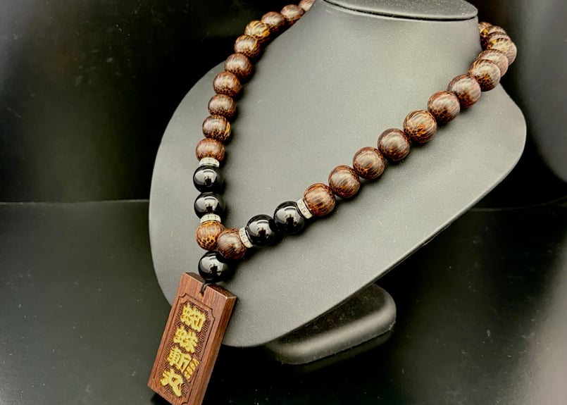 ☆木札付き○蜘蛛斬丸☆セミオーダー☆名入れ | 数珠屋粋鳳