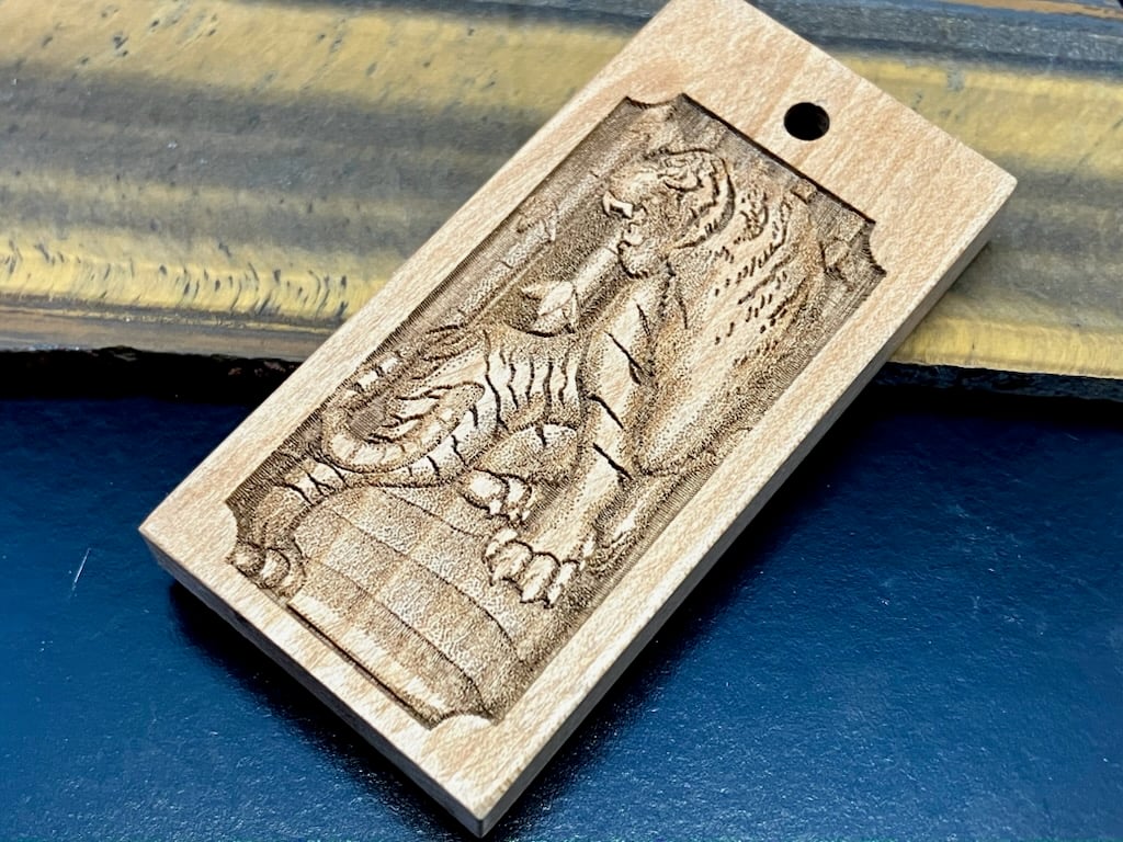 虎 鶏　衝立　骨董　落款入り 虎 鶏 衝立 骨董 落款入り