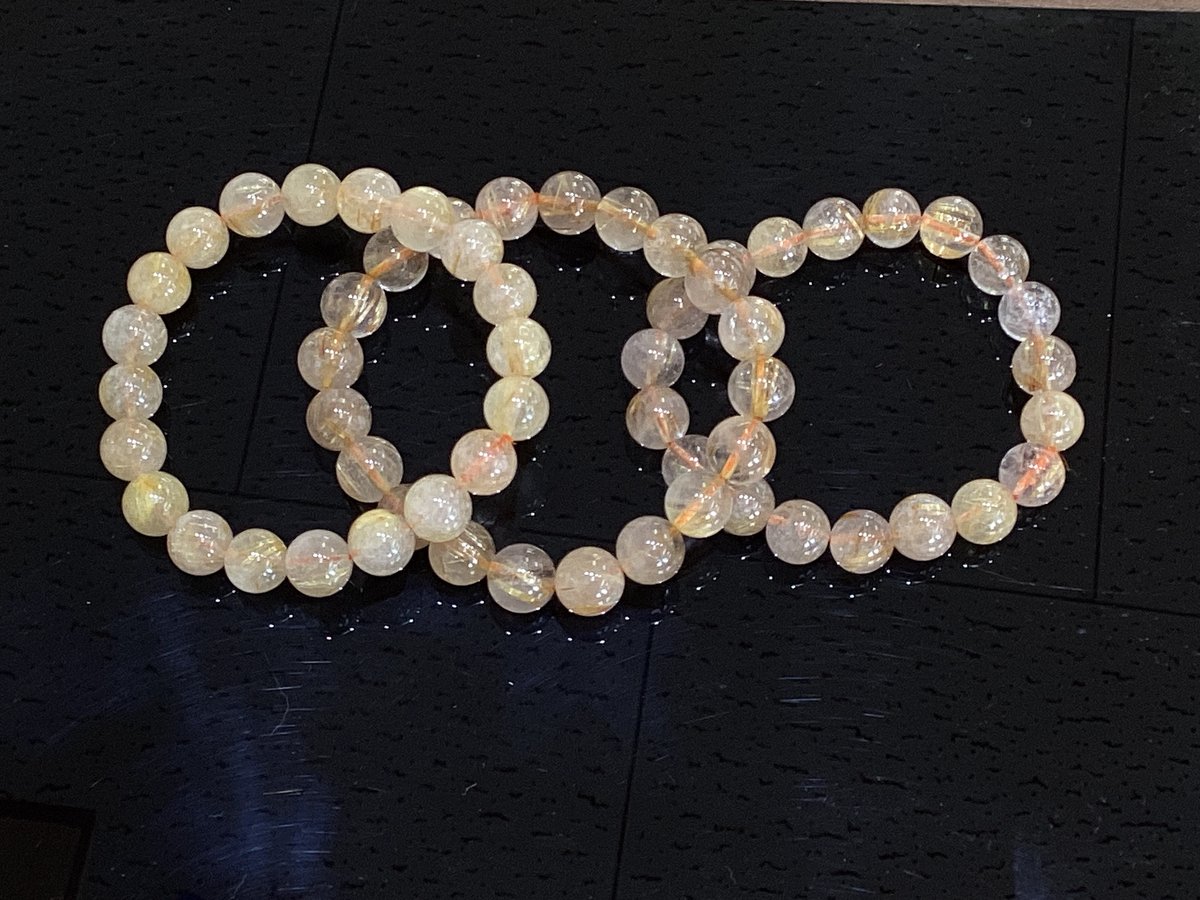 特価】ブラジル産ゴールドルチルクォーツ AAミルキータイプ 10mm 玉