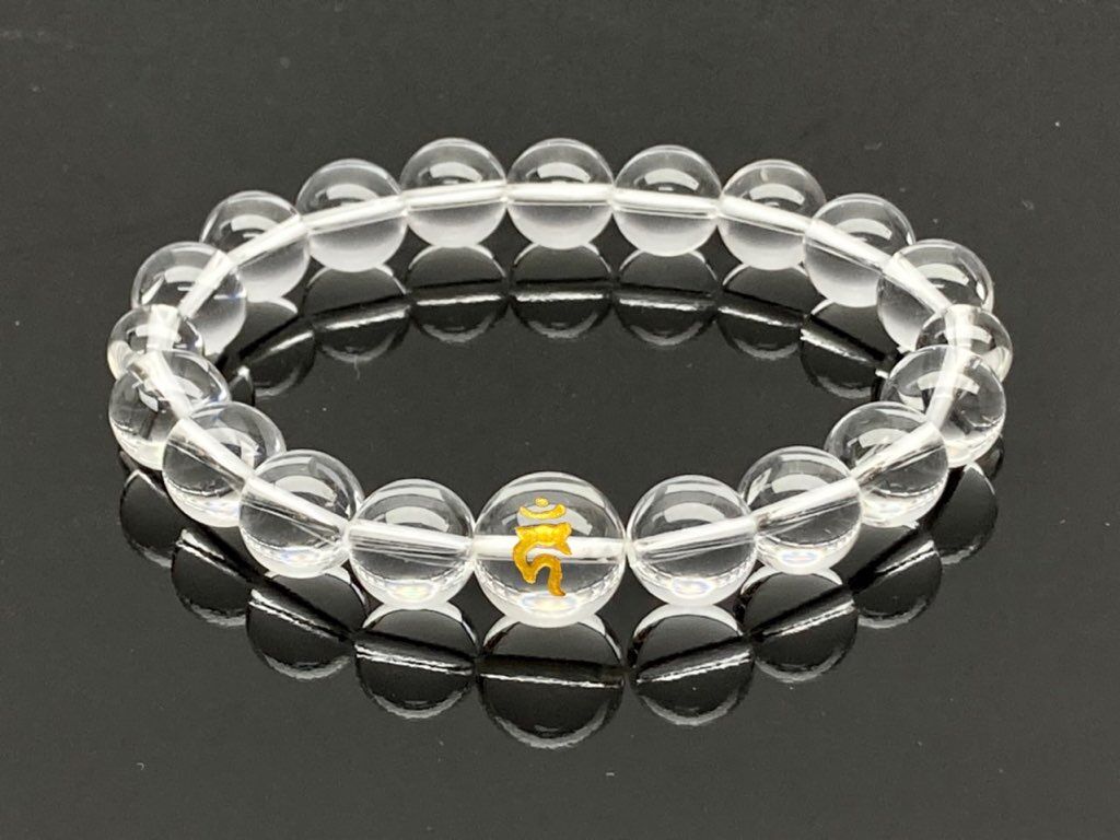 御念珠（本水晶）高品質の天然石使用！