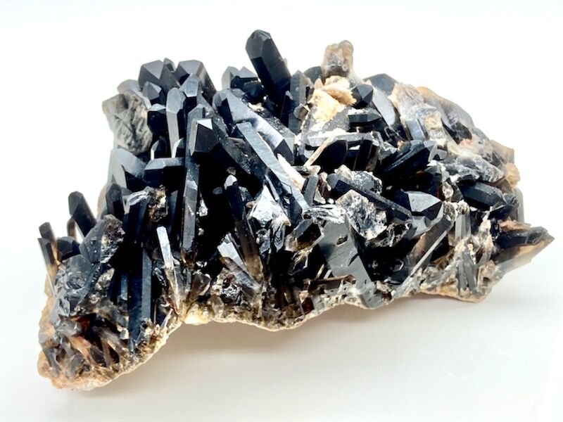 モリオン(黒水晶)クラスター 780g | 数珠屋粋鳳 モリオン(黒水晶)クラスター 780g | 数珠屋粋鳳