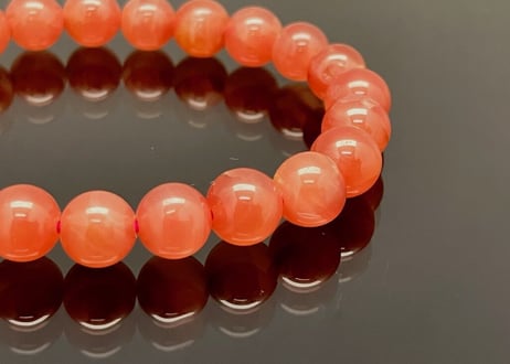 【薔薇色の人生の象徴】高品質☆アルゼンチン産インカローズ【濃厚ピンク】AAAAA  8㎜　約16㎝サイズ