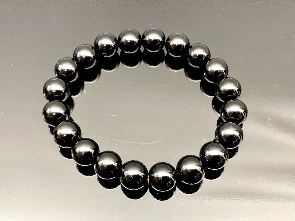 厄除け】モリオン～黒水晶～10㎜玉ブレスレット サイズ指定可 | 数珠屋粋鳳