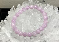 芯の強さを持った慈愛の石☆クンツァイトＡＡ　8㎜玉ブレスレット