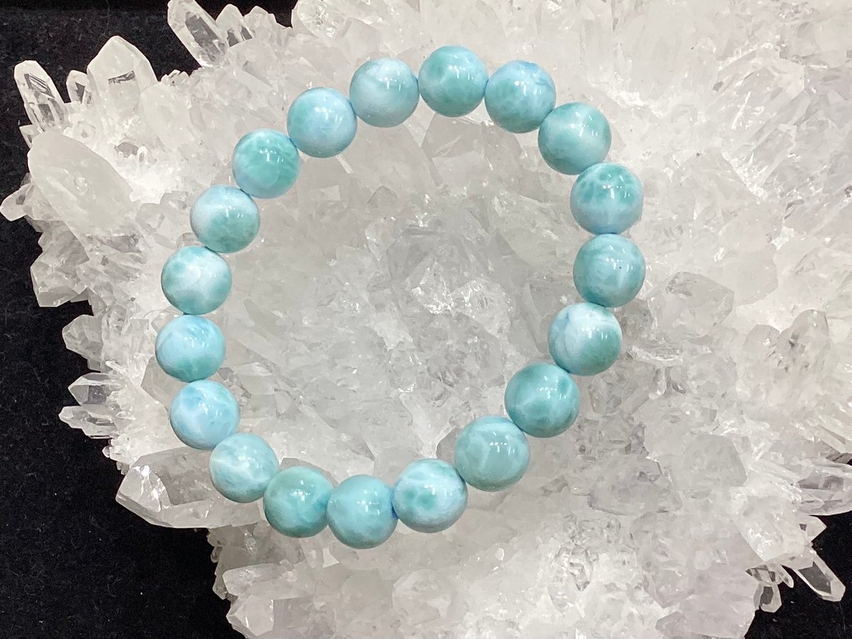 心と愛の平和、そして最高の癒しを パワーストーンブレスレット/ラリマー・マザー 高品質 心と愛の平和、そして最高の癒しを パワーストーンブレスレット