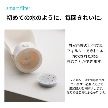 likalikaポータブルリターンウォーターボトル